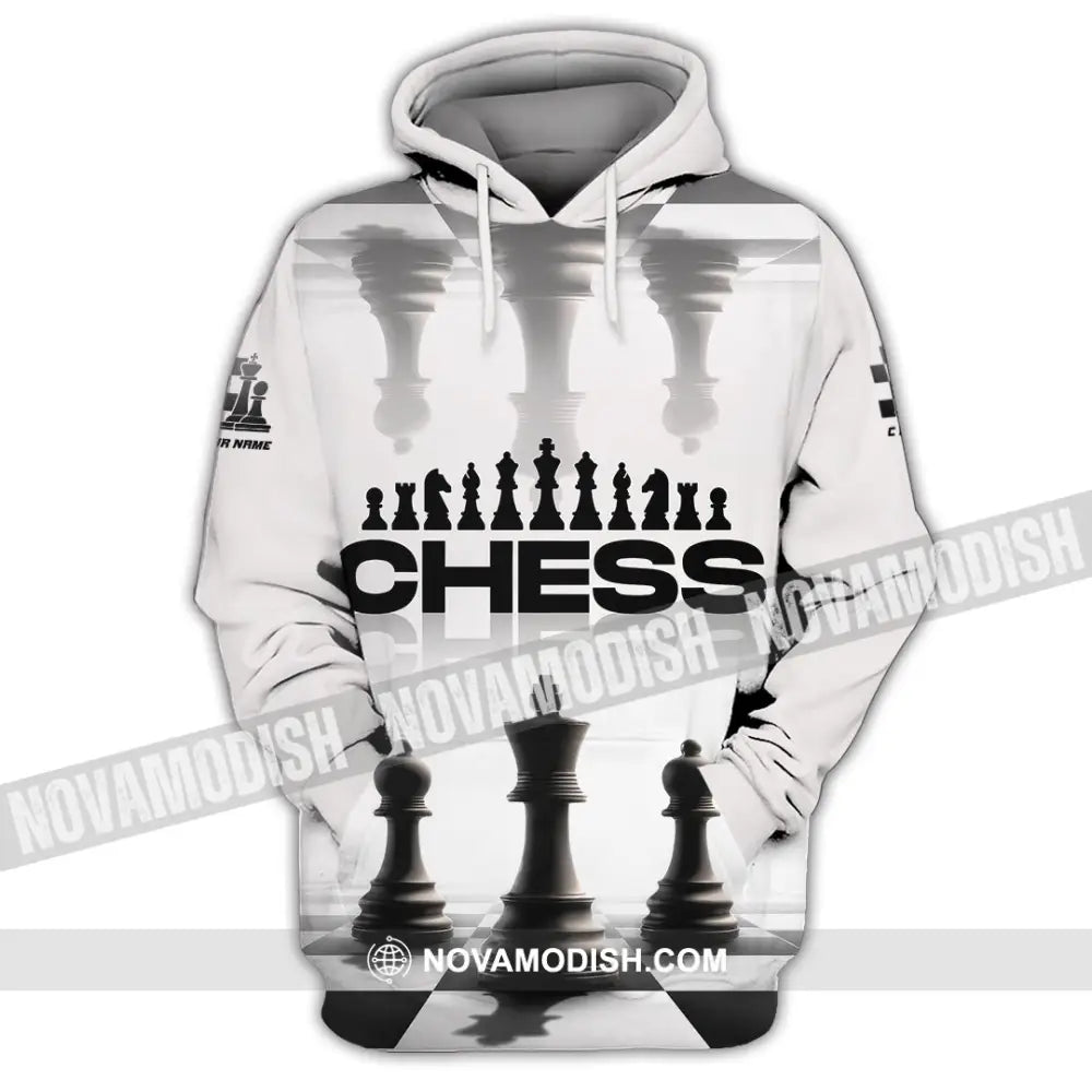Unisex Shirt - Custom Chess Lover 3D Shirt Hoodie / S T-shirt