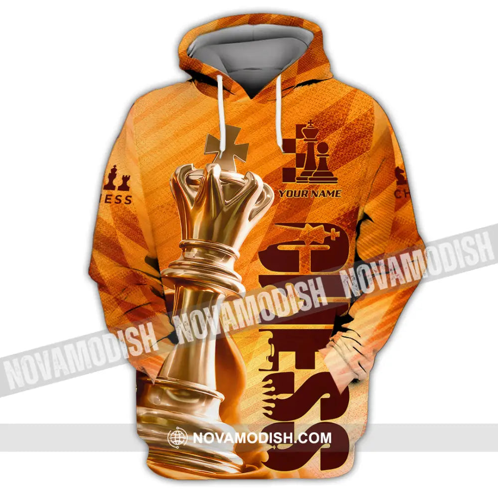 Unisex Shirt - Custom Chess Lover 3D Shirt - Hoodie / S - T-shirt