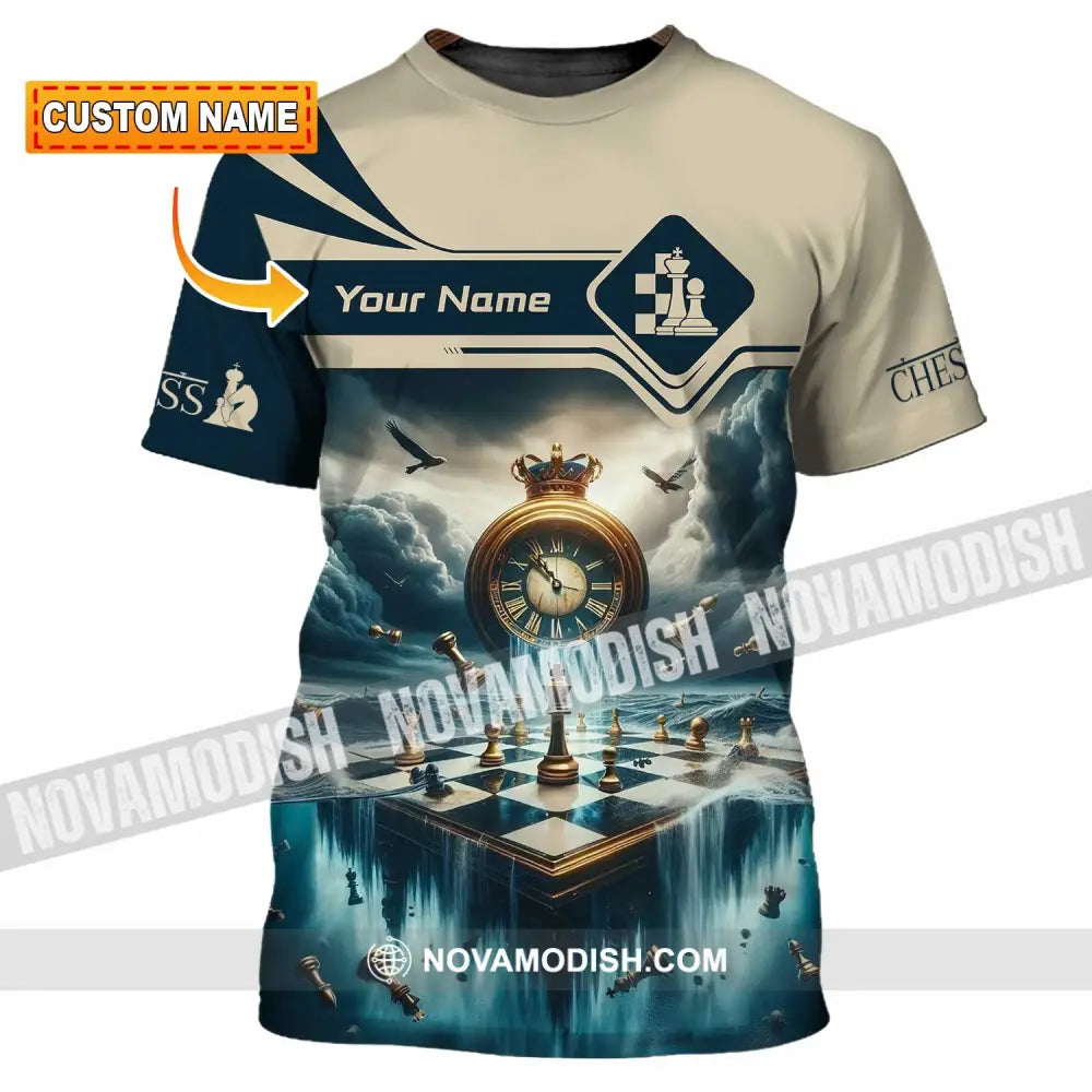 Unisex Shirt - Custom Chess Lover 3D Shirt T-shirt