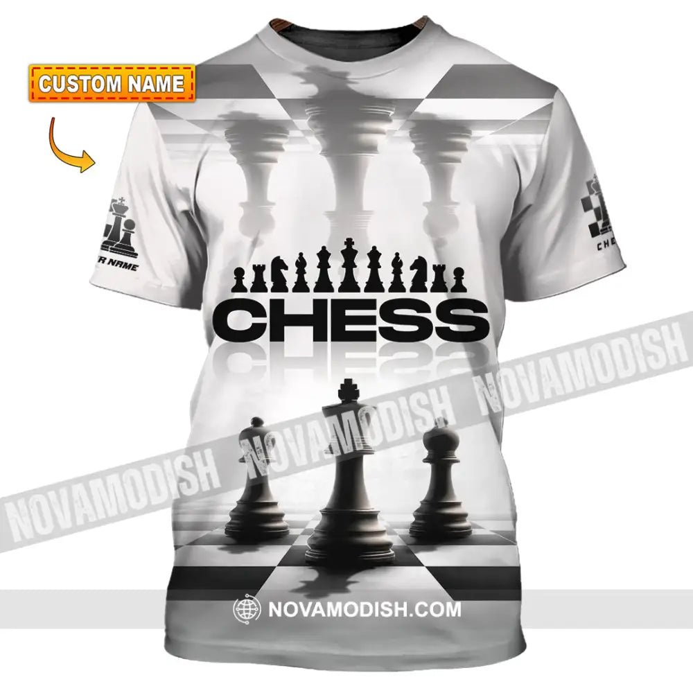 Unisex Shirt - Custom Chess Lover 3D Shirt T-shirt
