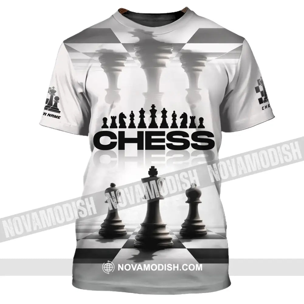 Unisex Shirt - Custom Chess Lover 3D Shirt T-Shirt / S T-shirt
