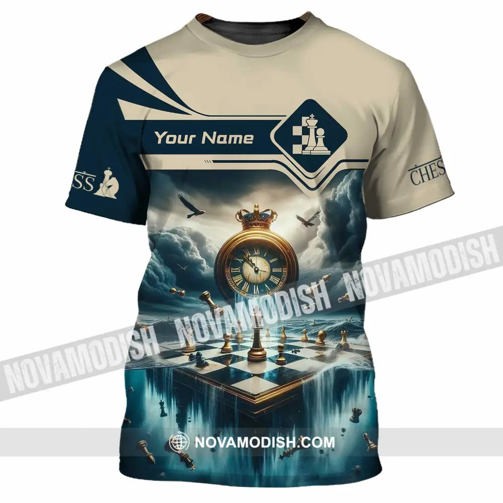 Unisex Shirt - Custom Chess Lover 3D Shirt T-Shirt / S T-shirt