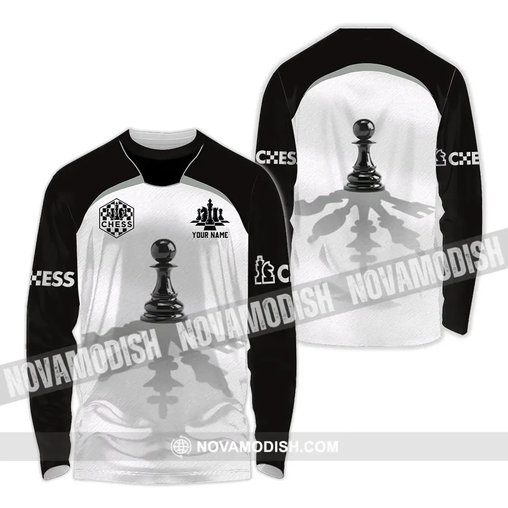 Unisex Shirt - Custom Chess Lover Classic Shirt Long Sleeve Shirt / S T-shirt