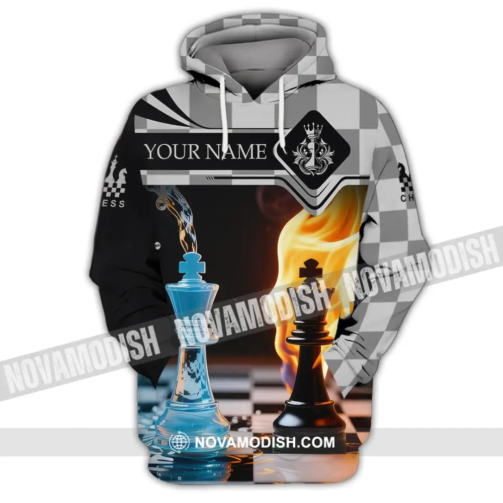 Unisex Shirt - Custom Chess Player 3D Shirt Hoodie / S T-shirt