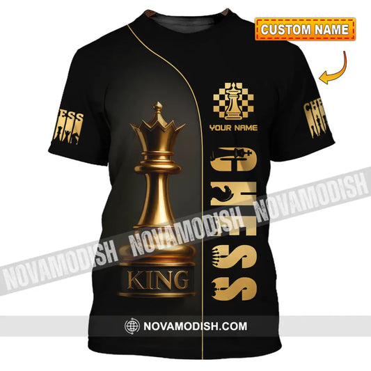 Unisex Shirt - Custom Chess Player 3D Shirt T-shirt