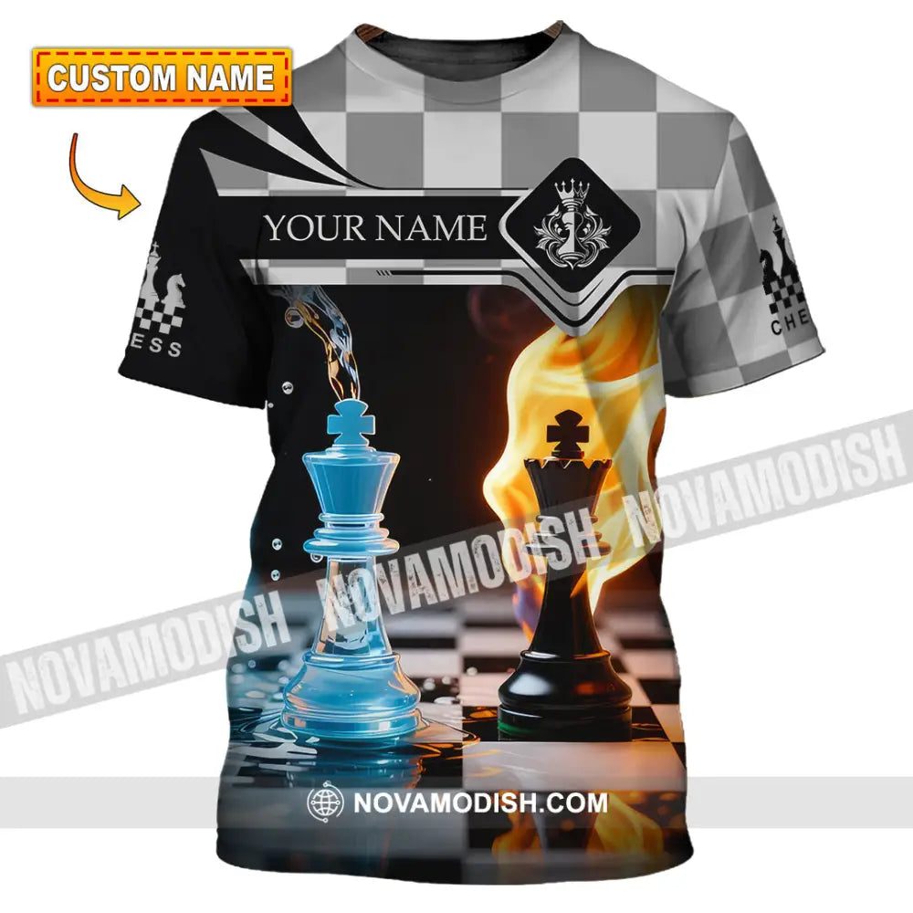 Unisex Shirt - Custom Chess Player 3D Shirt T-shirt