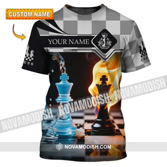 Unisex Shirt - Custom Chess Player 3D Shirt T-shirt