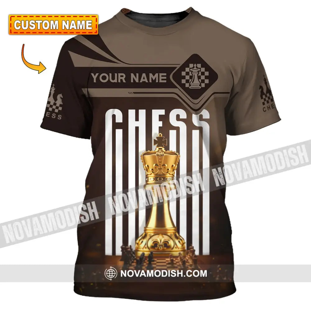 Unisex Shirt - Custom Chess Player 3D Shirt T-shirt