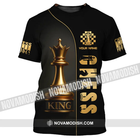 Unisex Shirt - Custom Chess Player 3D Shirt T-Shirt / S T-shirt