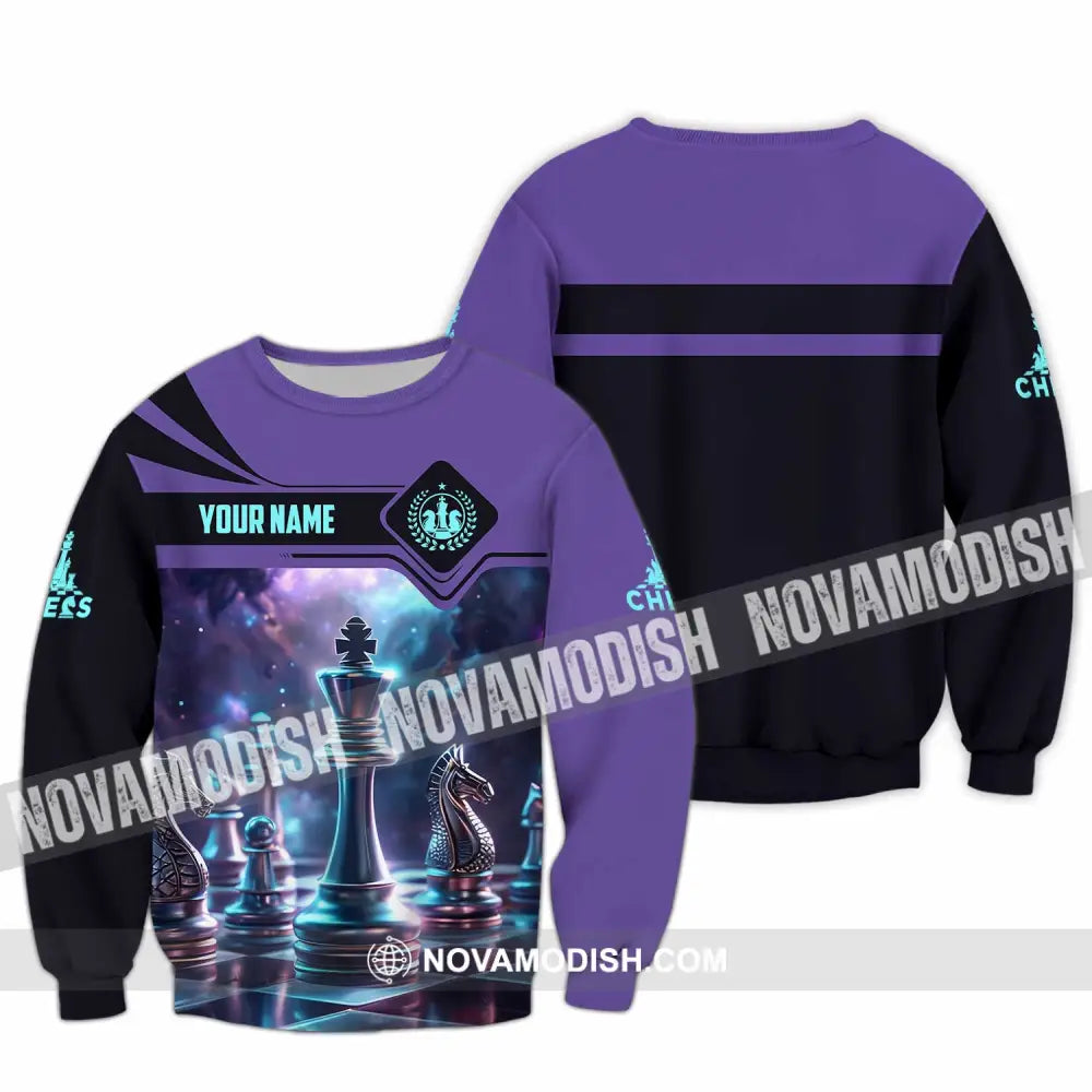 Unisex Shirt - Custom Chess Player Shirt Long Sleeve / S T-shirt