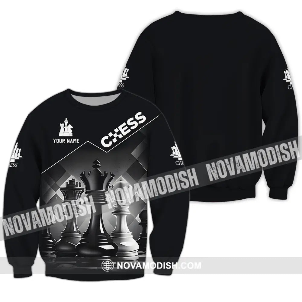 Unisex Shirt - Custom Chess Player Shirt Long Sleeve / S T-shirt