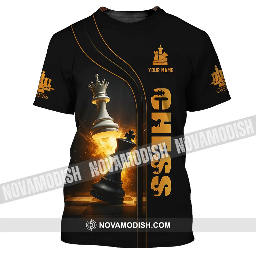 Unisex Shirt - Custom Chess Player Shirt T-Shirt / S T-shirt