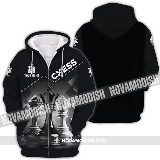 Unisex Shirt - Custom Chess Player Shirt Zipper Hoodie / S T-shirt