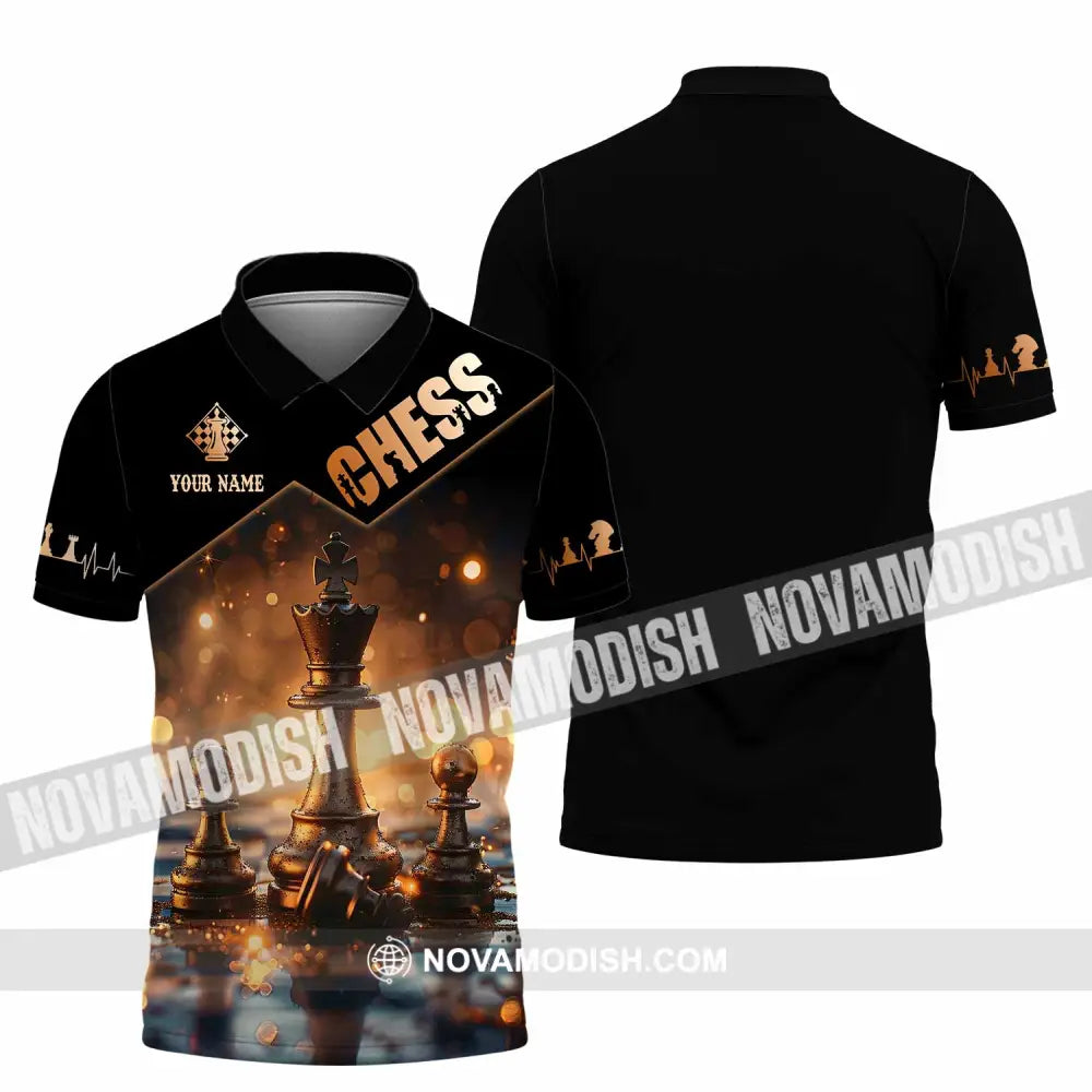 Unisex Shirt - Custom Chess Shirt Polo Shirt / S T-shirt