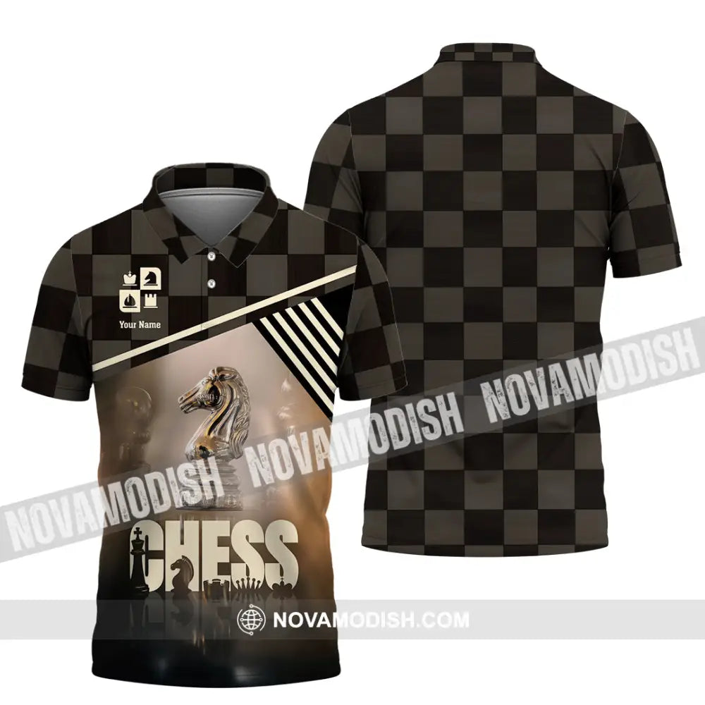 Unisex Shirt - Custom Chess Shirt Polo Shirt / S T-shirt