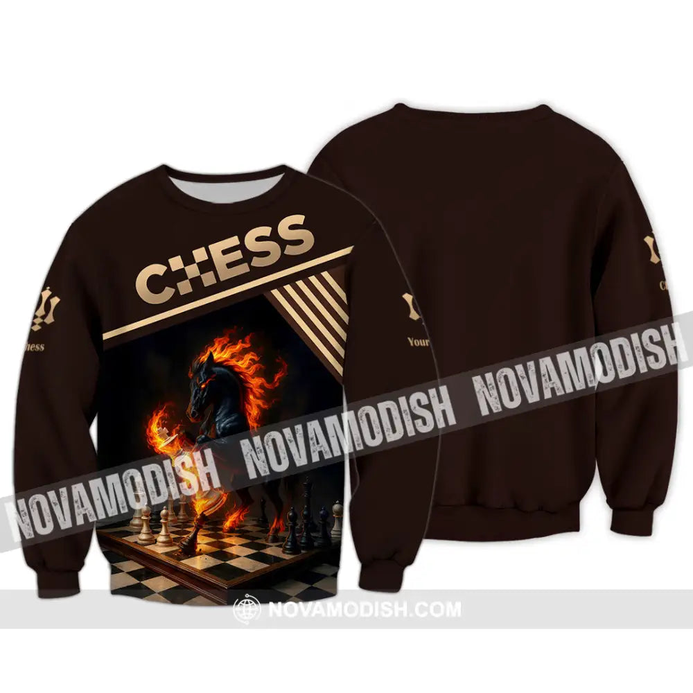 Unisex Shirt - Custom Chess Sport Shirt Long Sleeve / S T-shirt