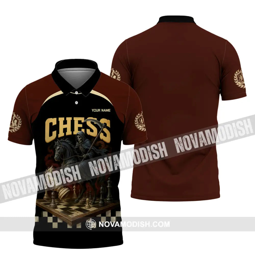 Unisex Shirt - Custom Chess Sport Shirt Polo Shirt / S T-shirt