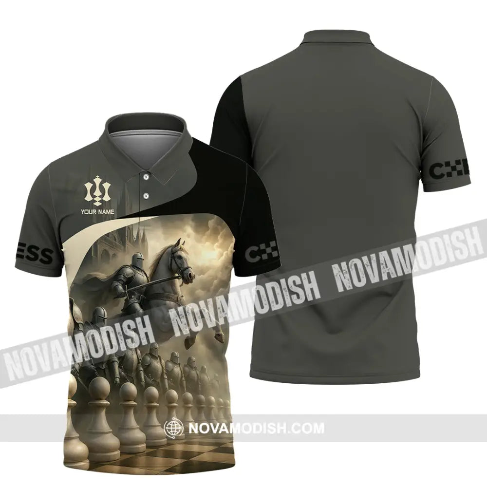 Unisex Shirt - Custom Chess Sport Shirt Polo Shirt / S T-shirt