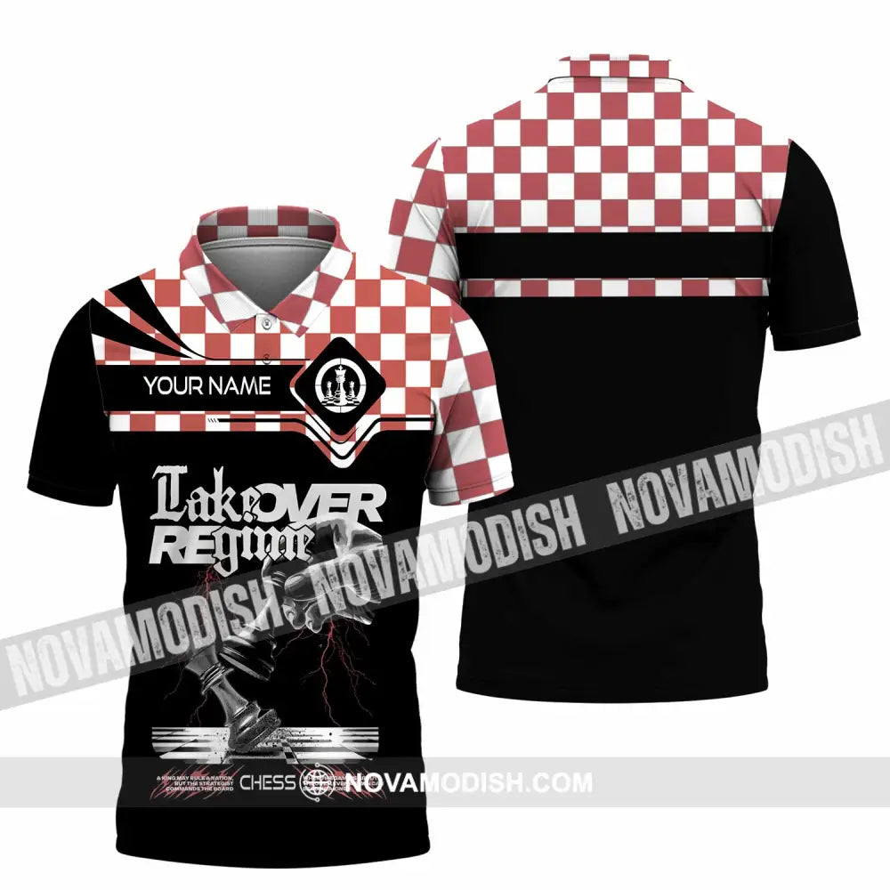 Unisex Shirt - Custom Chess Sport Shirt Polo Shirt / S T-shirt