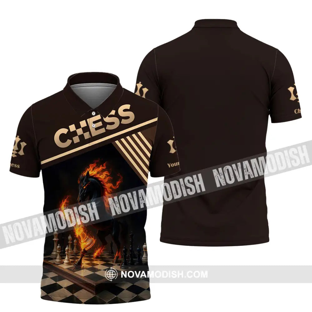 Unisex Shirt - Custom Chess Sport Shirt Polo Shirt / S T-shirt