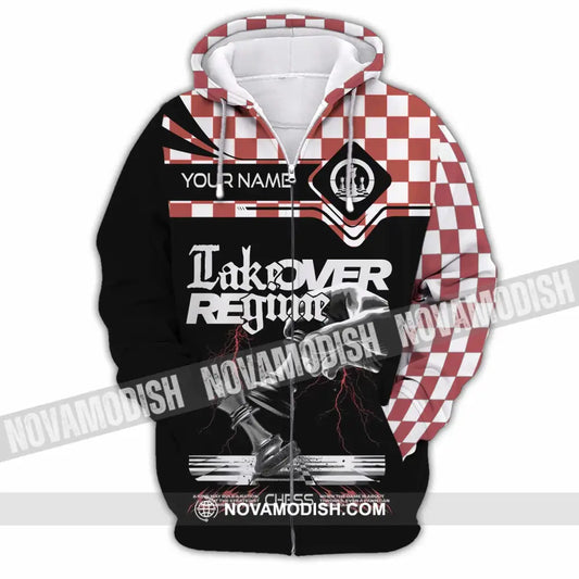 Unisex Shirt - Custom Chess Sport Shirt Zipper Hoodie / S T-shirt