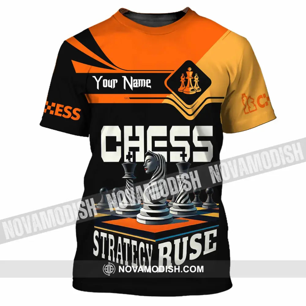Unisex Shirt - Custom Chess Strategy Ruse Shirt T-Shirt / S T-shirt