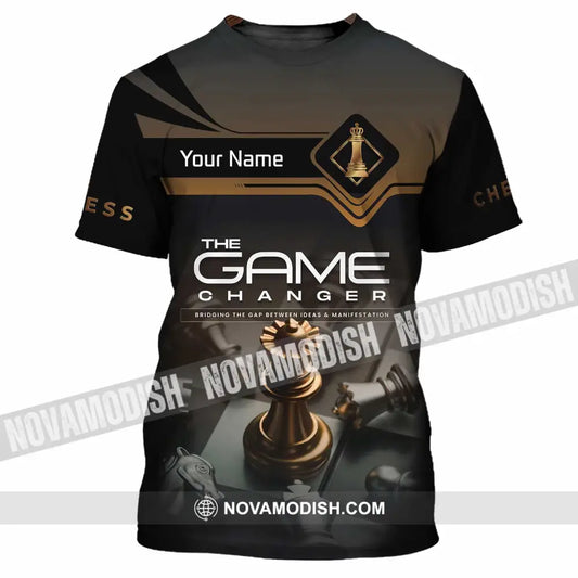 Unisex Shirt - Custom Chess The Game Changer 3D Shirt T-Shirt / S T-shirt