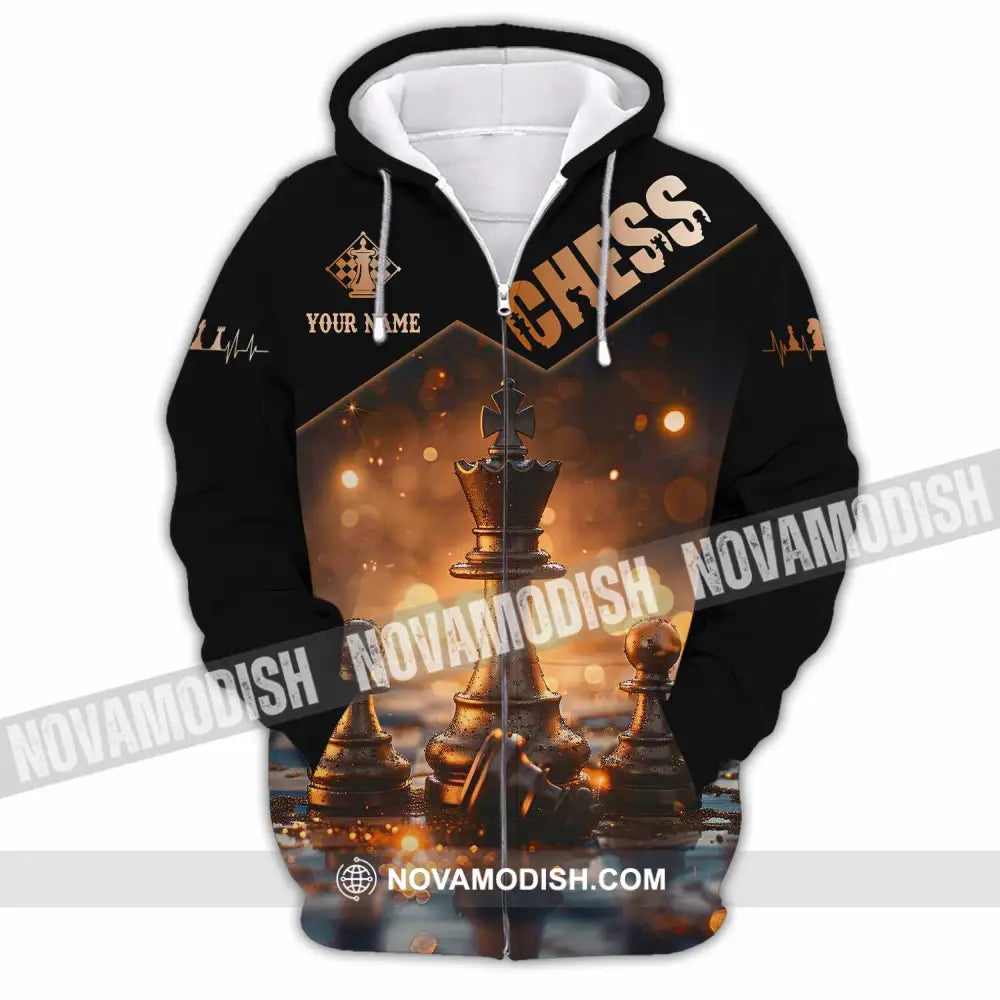 Unisex Shirt - Custom Chess Shirt Zipper Hoodie / S T-shirt