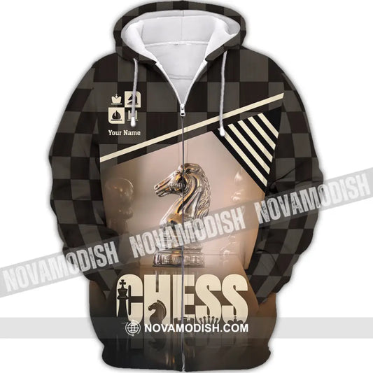 Unisex Shirt - Custom Chess Shirt Zipper Hoodie / S T-shirt