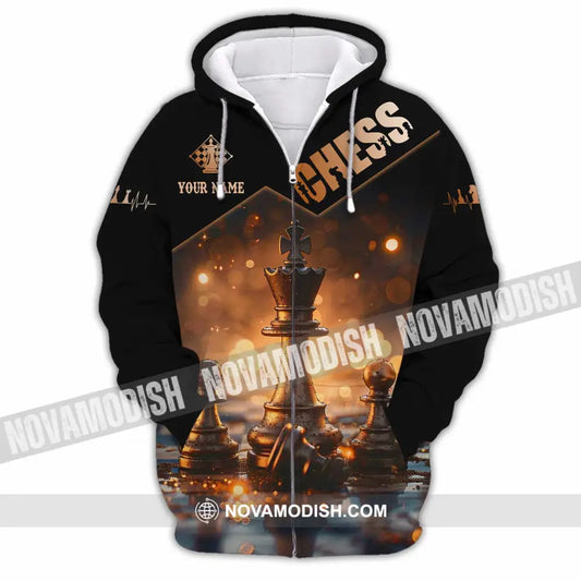 Unisex Shirt - Custom Chess Shirt Zipper Hoodie / S T-shirt