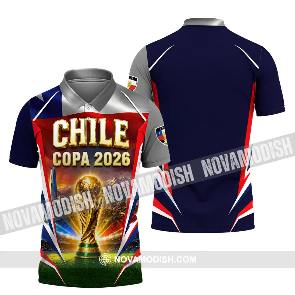 Unisex Shirt - Custom Chile Copa 2026 Shirt - Polo Shirt / S - T-shirt