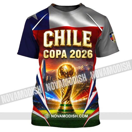 Unisex Shirt - Custom Chile Copa 2026 Shirt - T-Shirt / S - T-shirt