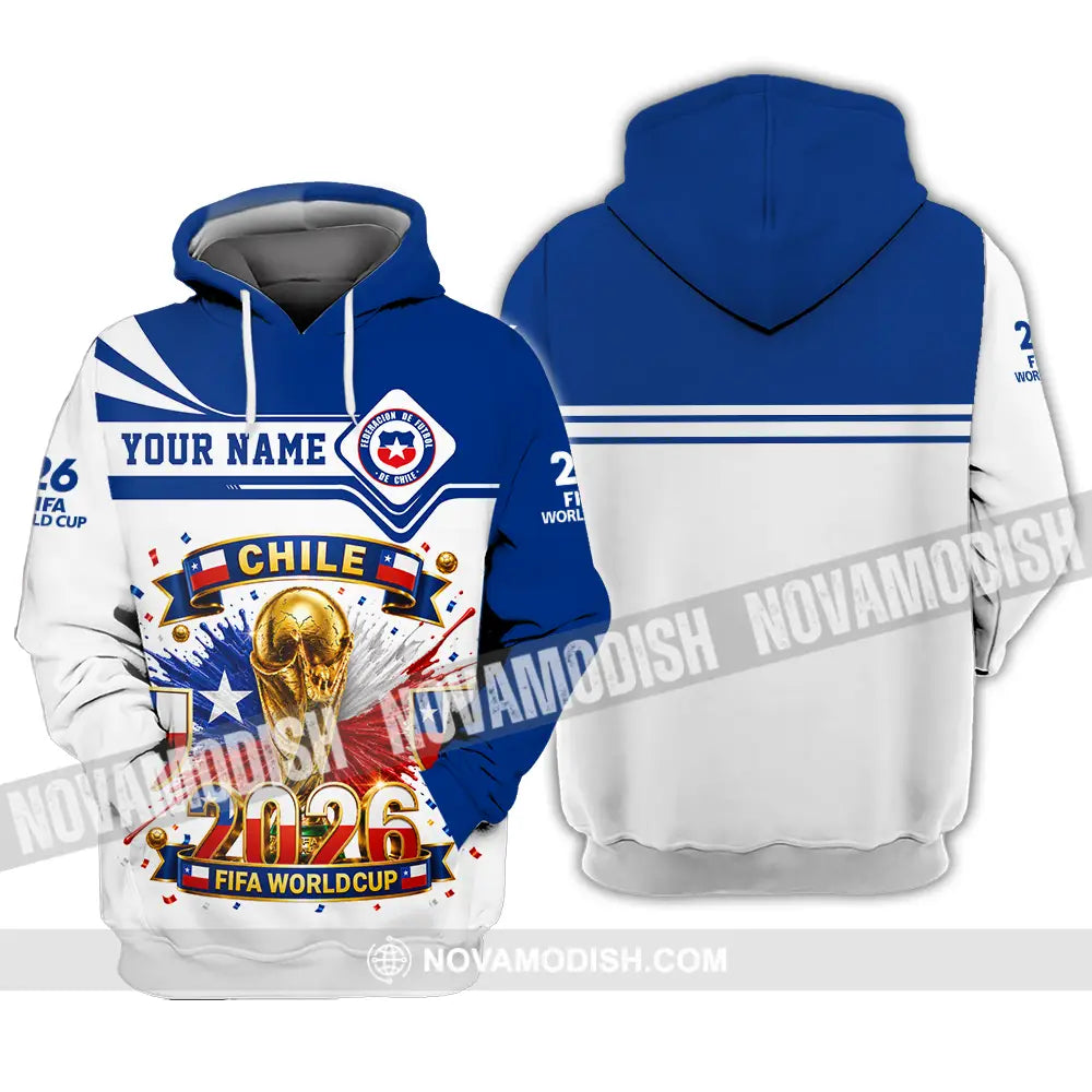 Unisex Shirt - Custom Chile World Cup 2026 Shirt - Hoodie / S - T-shirt