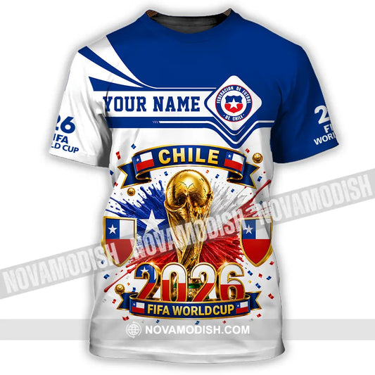 Unisex Shirt - Custom Chile World Cup 2026 Shirt - T-Shirt / S - T-shirt