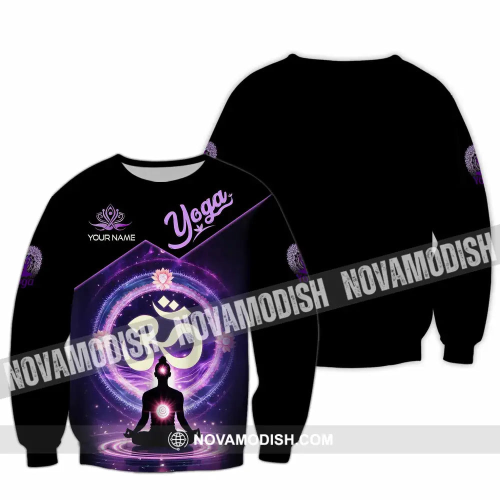 Unisex Shirt - Custom Chill Relax Yoga Shirt Long Sleeve / S T-shirt