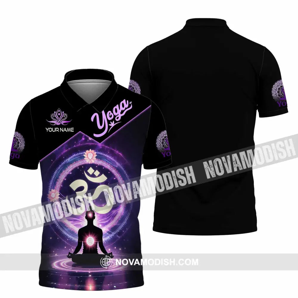 Unisex Shirt - Custom Chill Relax Yoga Shirt Polo Shirt / S T-shirt