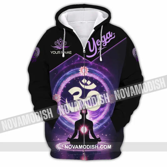 Unisex Shirt - Custom Chill Relax Yoga Shirt Zipper Hoodie / S T-shirt
