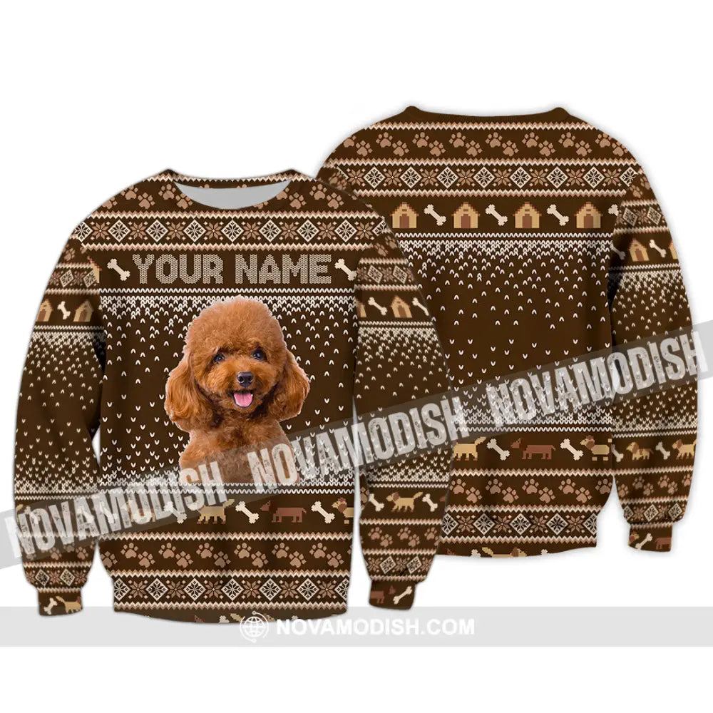 Unisex Shirt - Custom Christmas Pet 3D Shirt Long Sleeve / S T-shirt