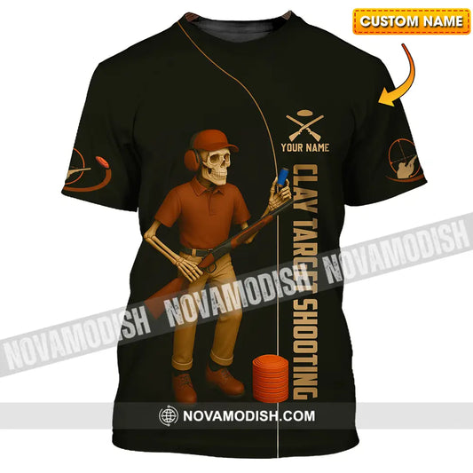 Unisex Shirt - Custom Clay Target Shooting Shirt T-shirt