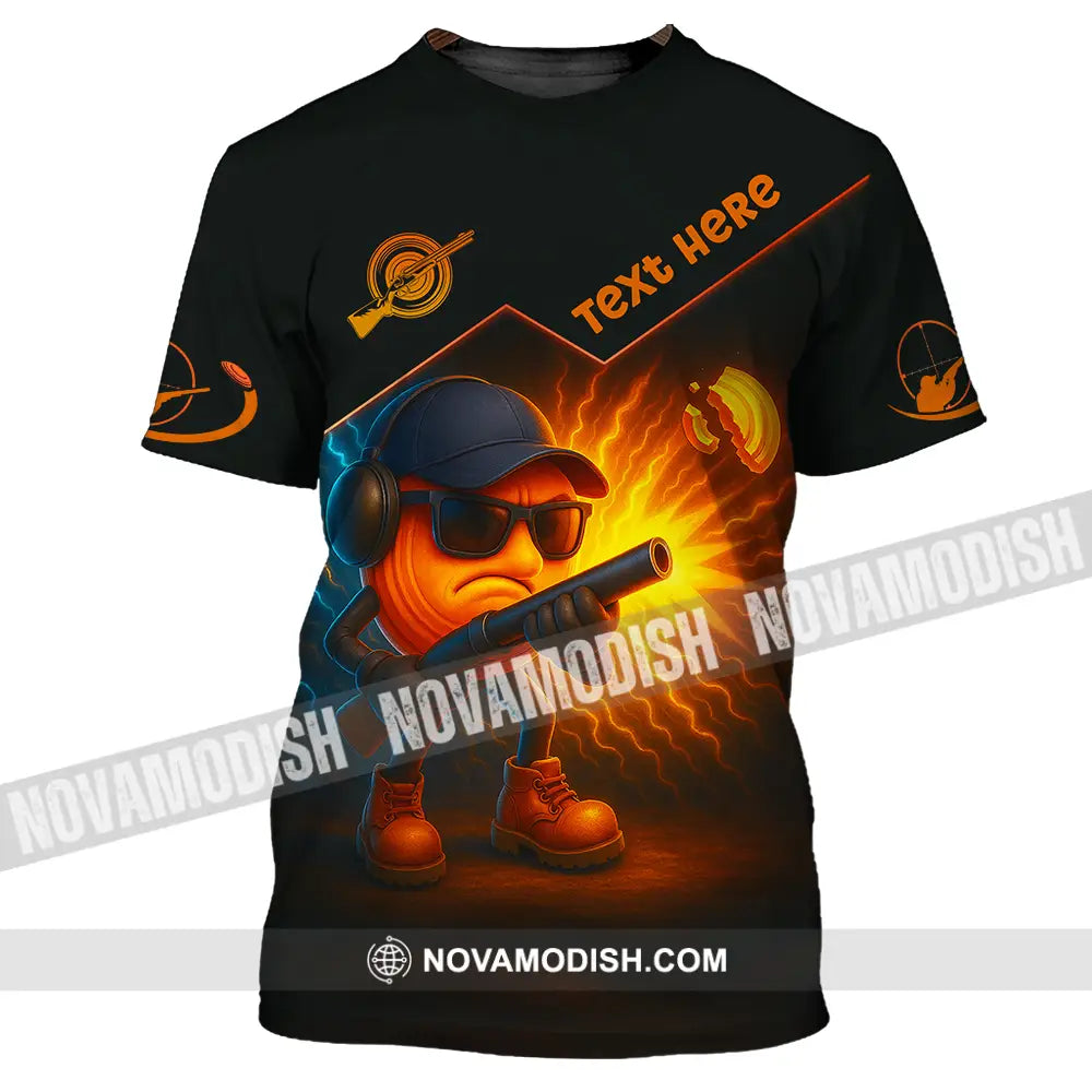 Unisex Shirt - Custom Clay Target Shooting Shirt T-Shirt / S T-shirt
