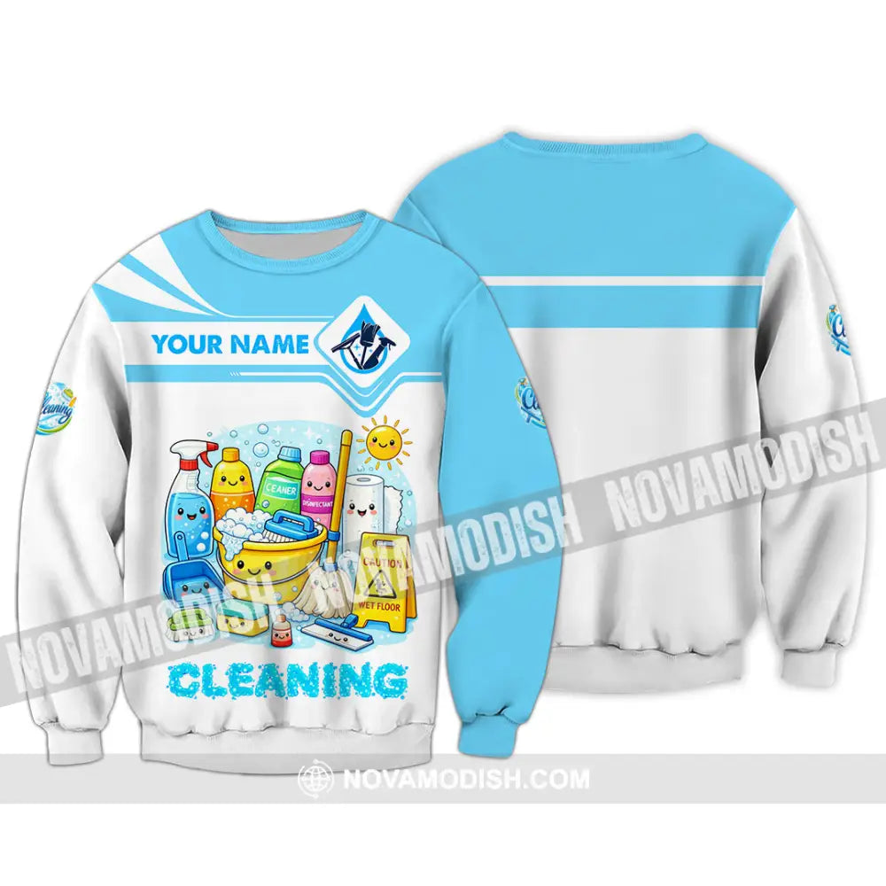 Unisex Shirt - Custom Cleaning Shirt - Long Sleeve / S - T-shirt