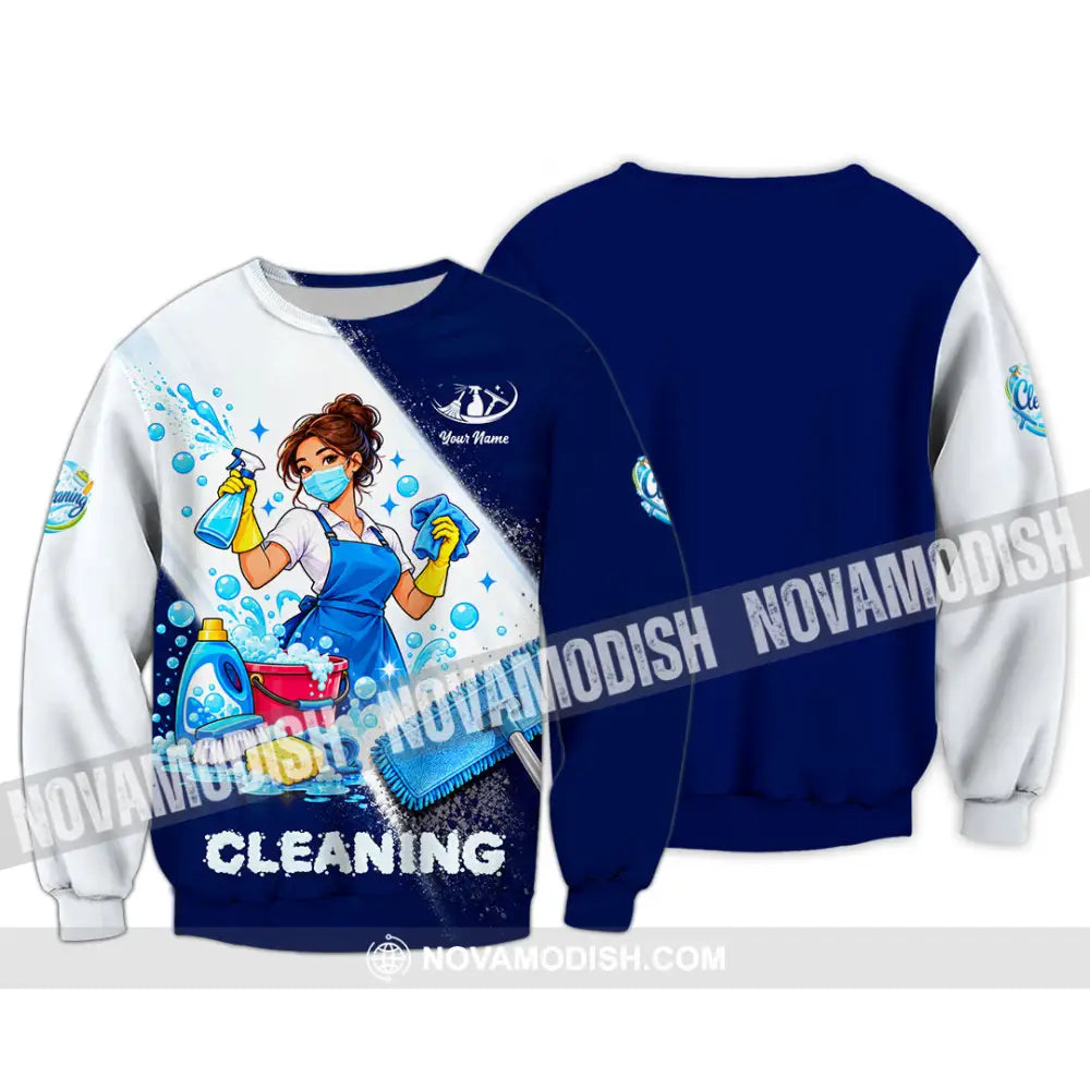 Unisex Shirt - Custom Cleaning Shirt - Long Sleeve / S - T-shirt