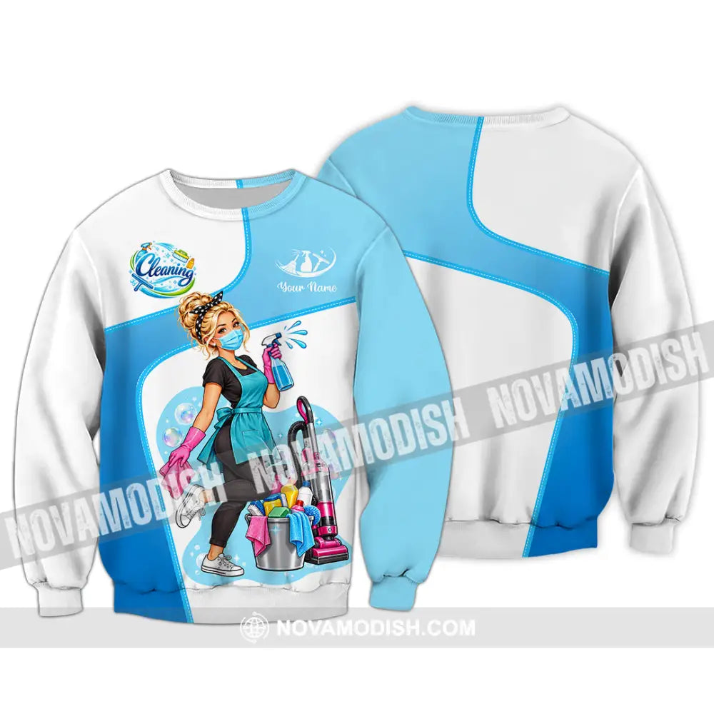 Unisex Shirt - Custom Cleaning Shirt - Long Sleeve / S - T-shirt