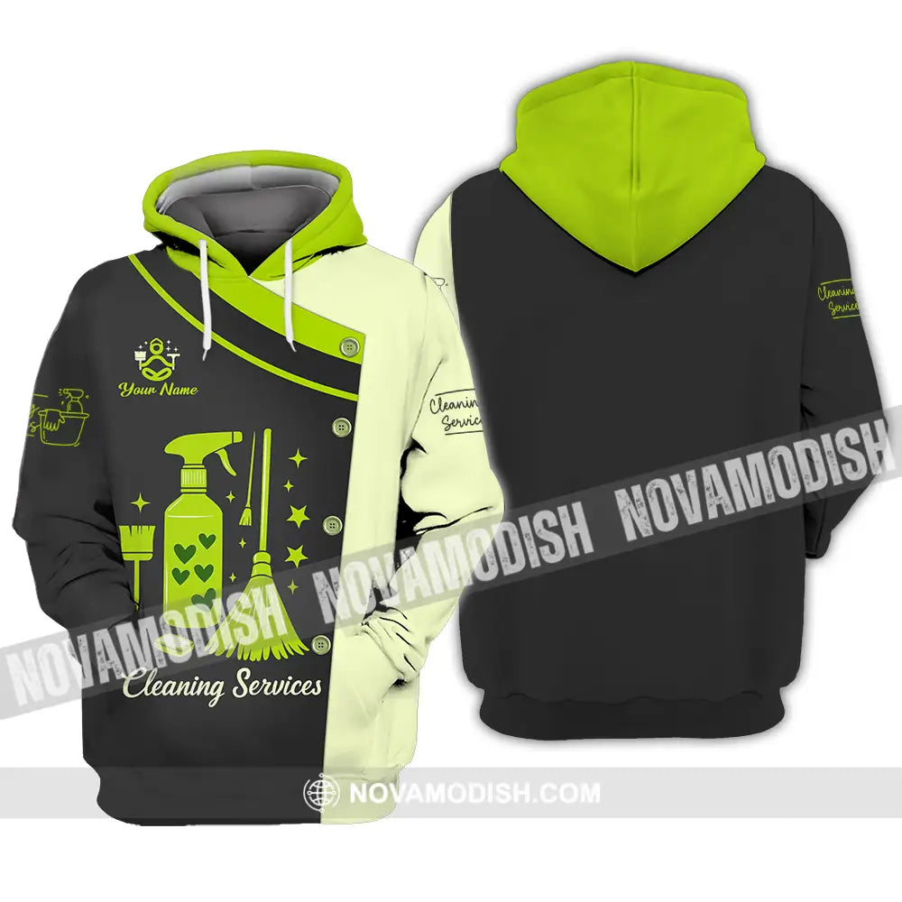 Unisex Shirt - Custom Cleaning Service Shirt Hoodie / S T-shirt