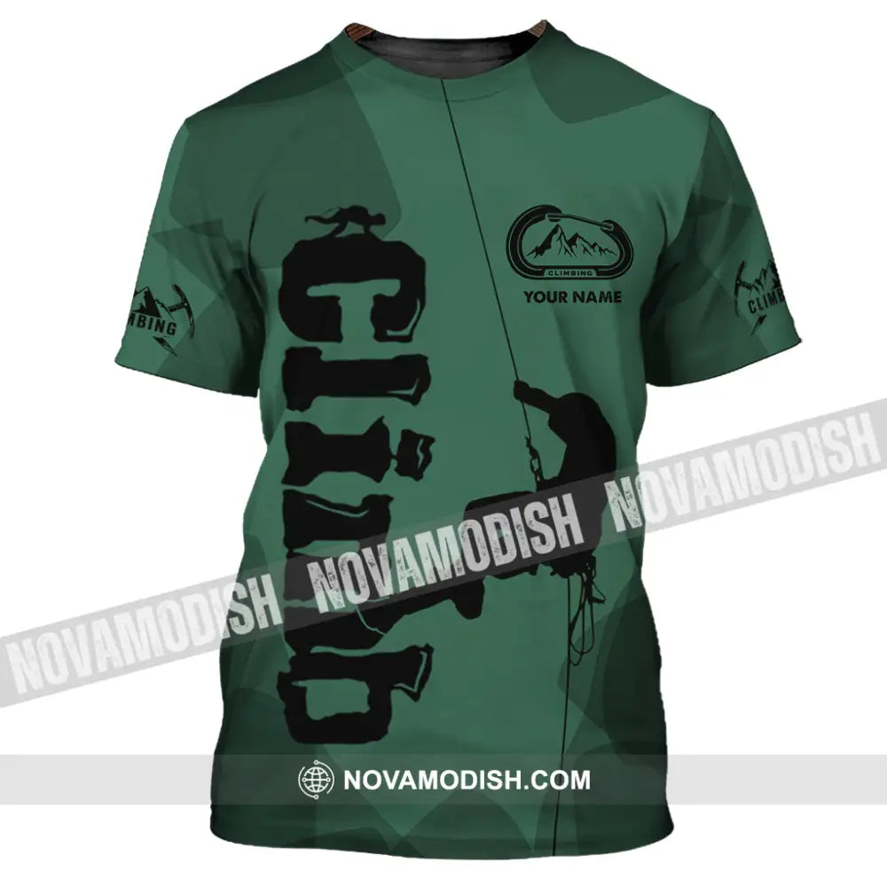 Unisex Shirt - Custom Climb Shirt - T-Shirt / S - T-shirt