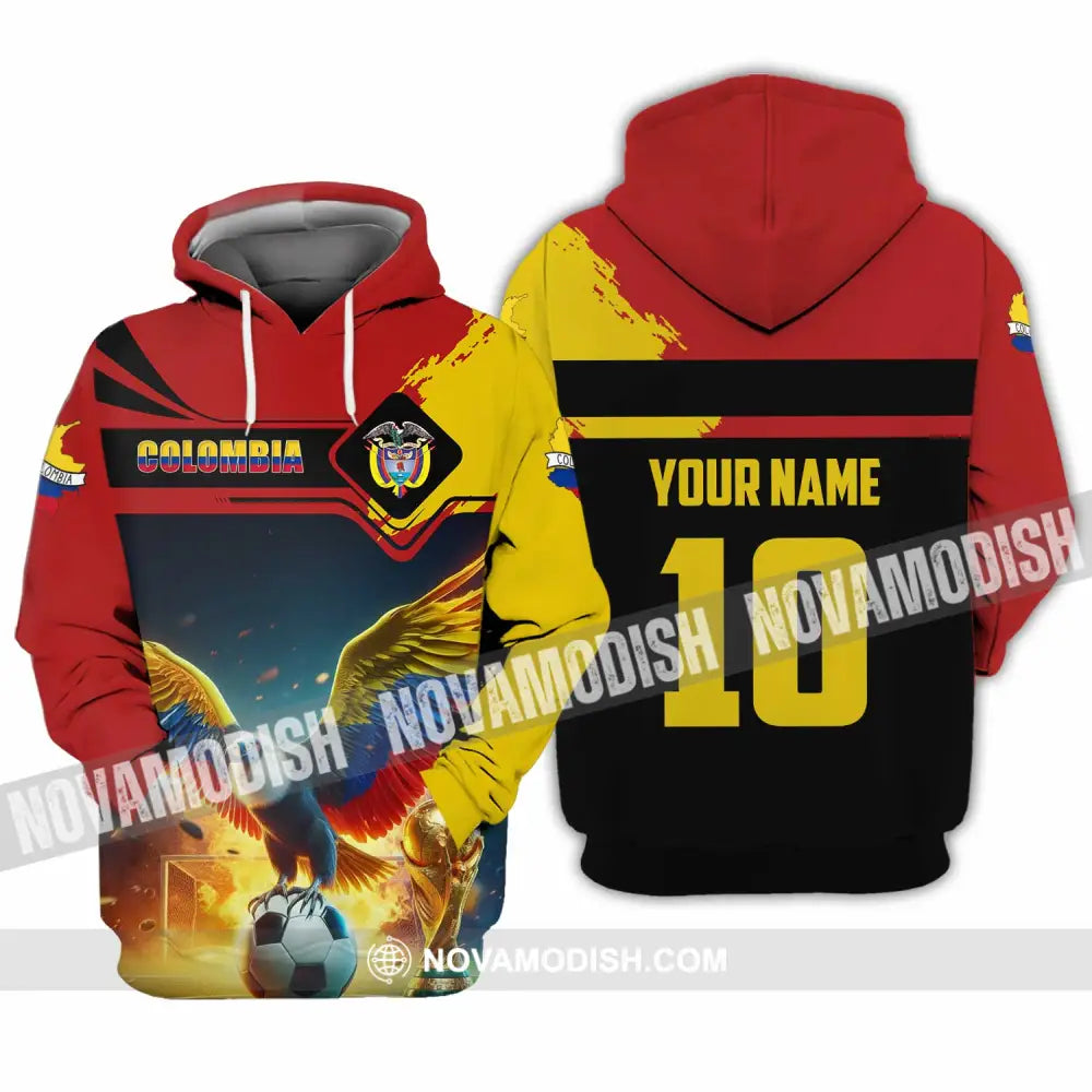 Unisex Shirt - Custom Colombia 3D Shirt Hoodie / S T-shirt