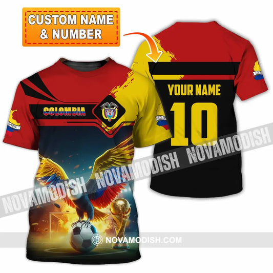 Unisex Shirt - Custom Colombia 3D Shirt T-shirt