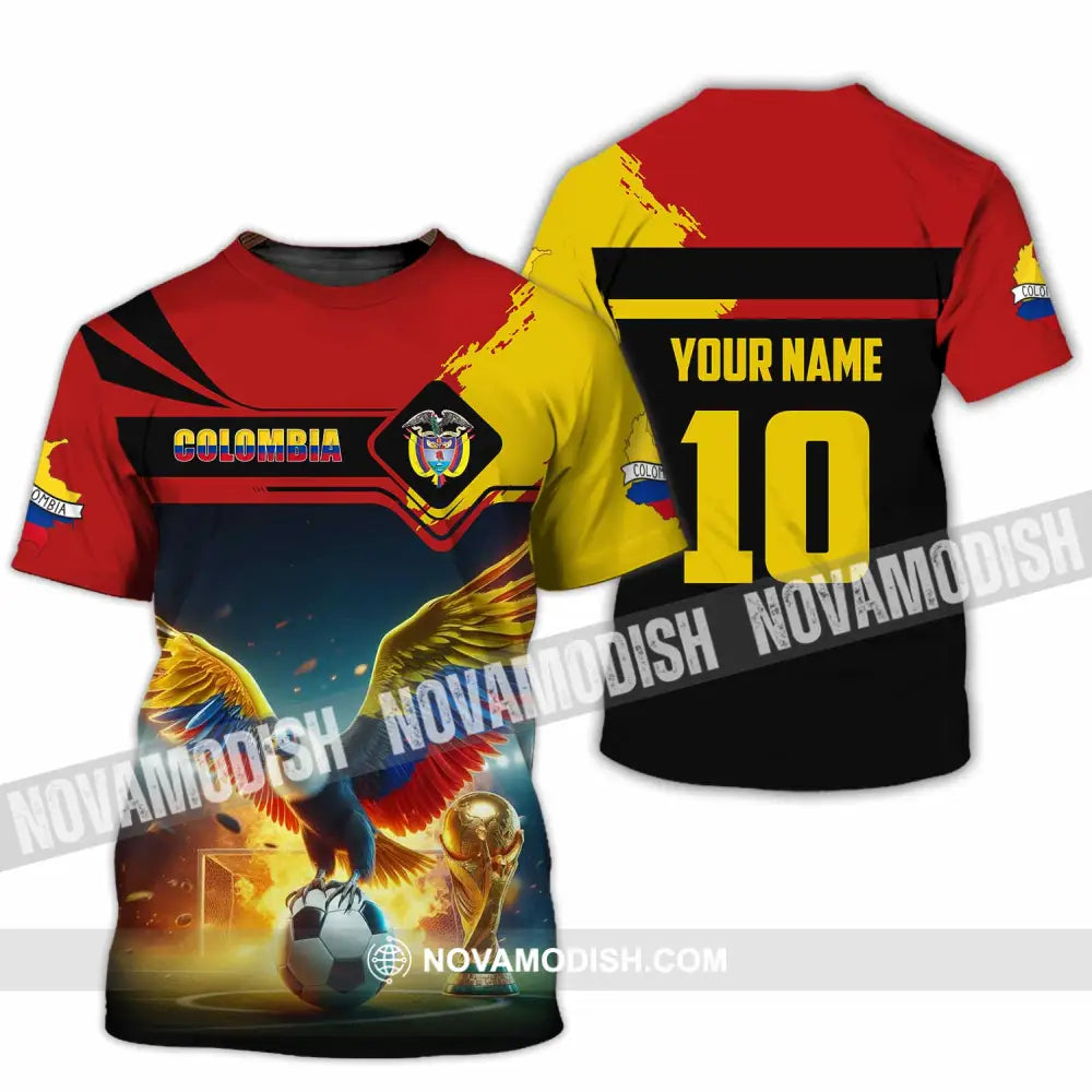 Unisex Shirt - Custom Colombia 3D Shirt T-Shirt / S T-shirt