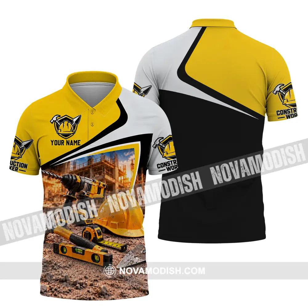 Unisex Shirt - Custom Construction Worker Shirt - Polo Shirt / S - T-shirt