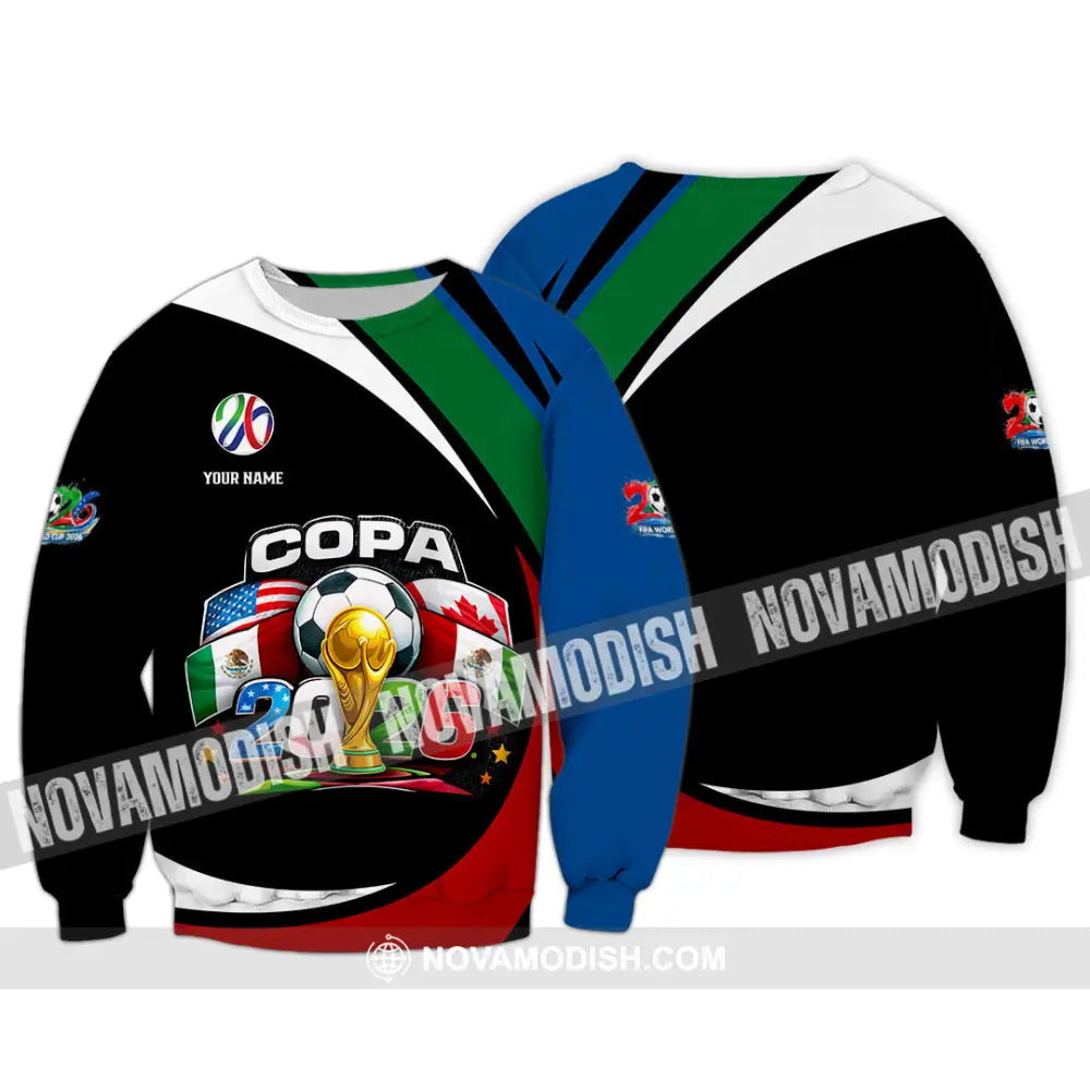 Unisex Shirt - Custom COPA 2026 3D Shirt - Long Sleeve / S - T-shirt